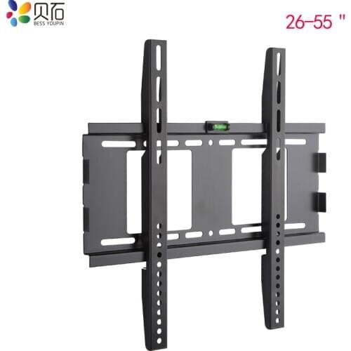 Universal 40KG TV Wall Mount Bracket Fixed Flat Panel TV Frame for 26-55 Inch LCD LED Monitor Flat Panel TV Stand Holder