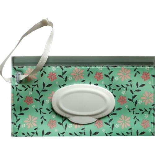 Waterproof Napkin Covers Baby Wipes Envelope Stroller Carrying Case Nappy Container Cosmetic Pouch Clutch and Clean 30 Styles