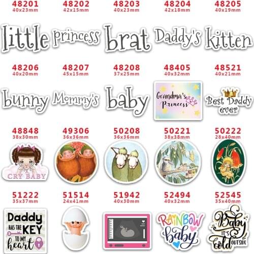 10 Pcs Cartoon Planar Resin Cabochons PR48201