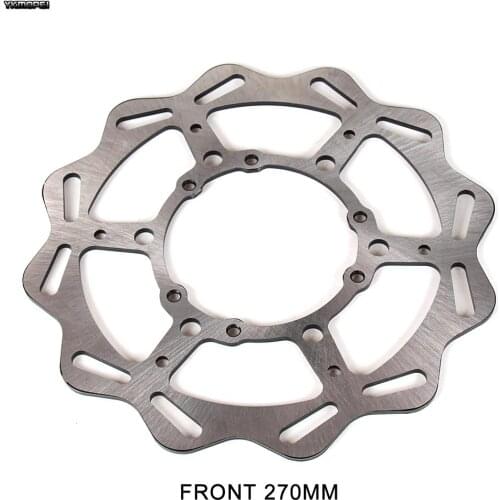 270MM Motorcycle Front Brake Disc Rotor For HONDA CR125R CR250R 95-08 CR500R CRF230 CRF250X CRF250 450R CRF450X 2004-2016