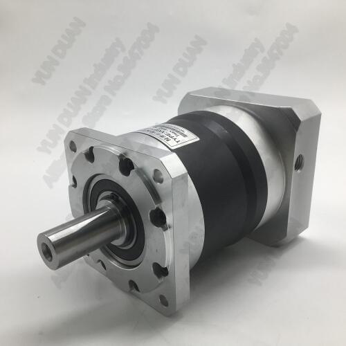 3:1 Planetary Reducer 3 Speed Ratio 60mm 7Arcmin Backlash 14mm Shaft Gearbox for 200W 400W Servo Motor High Precision