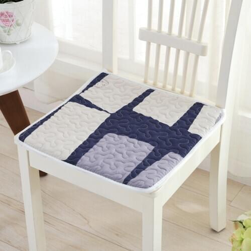 4 Colors Cotton Chair Cushion Comfortable Buttocks Seat Cushion Anti Slip Chair Pad Chair Cushion For Kitchen Decor Office Bar