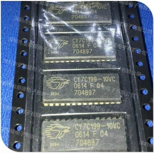 5pieces CY7C199-10VC SOJ