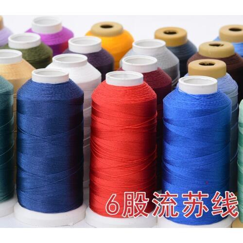 6strands 0.4mm Nylon Cord Thread Chinese Knot Cord Bracelet Braided String DIY Tassels Beading Shamballa String Thread