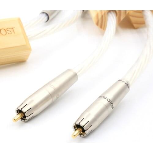 Audiophile Odin 2 Silver Reference Interconnects Audio RCA Cable for Amplifier CD Player