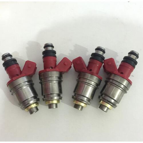 Free shipping Flow match OEM Jecs fuel injectors for 90-95 Nissan Pickup, D21 2.4L (JS21-1) 16600-86G00 16600-86G10