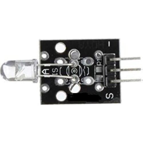 For Arduino Compatible SCM & DIY Kits Module Board KY-005 38KHz Infrared IR Transmitter Sensor Module For IR Infrared