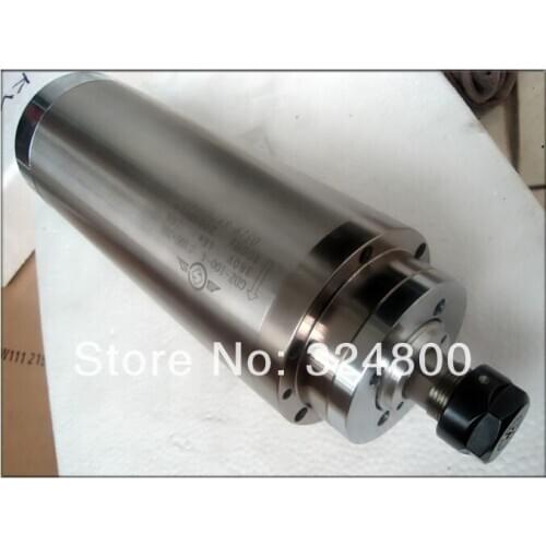 GOOD reputation 4kw 100mm diameter 380v 10A 24,000 rev / min 400hz ER20 water cooling spindle motor for CNC machine