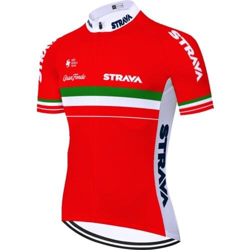 Italy strava abbigliamento ciclismo uomo quick dry 2021 bike jersey Summer breathable camisa de ciclismo