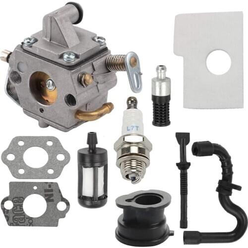 MS170 Carburetor is Suitable for Stihl MS180 Carburetor 017 018 MS170C MS180C Chainsaw 1130 120 0603 and 1130 124 0800