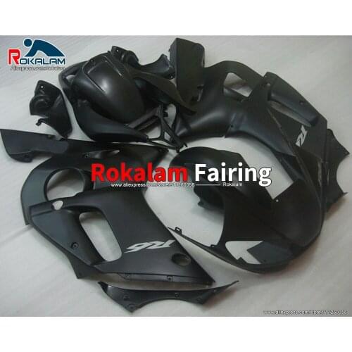 Bodywork For Yamaha R6 YZF600 1998 1999 2000 2001 2002 Matte Black ABS Motorcycle Fairing Kit (Injection Molding)