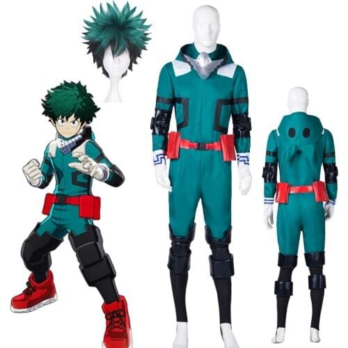 My Hero Academia Boku no Hero Academia Midoriya Izuku Deku Cosplay Costume Belt Accessory Men Women Jumpsuit Halloween Christmas