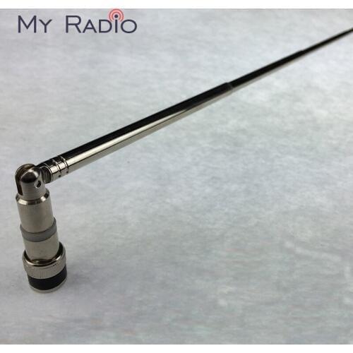 PHD-707 Metallic antenna ham two way radio antenna BNC plug Telescopic folding antenna