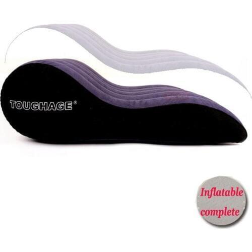 Toughage Sex Furniture for Couples Portable Inflatable Luxury Pillow Sexual Position Cushions Adult Sex Bed Helpful Sex Sofa Pad