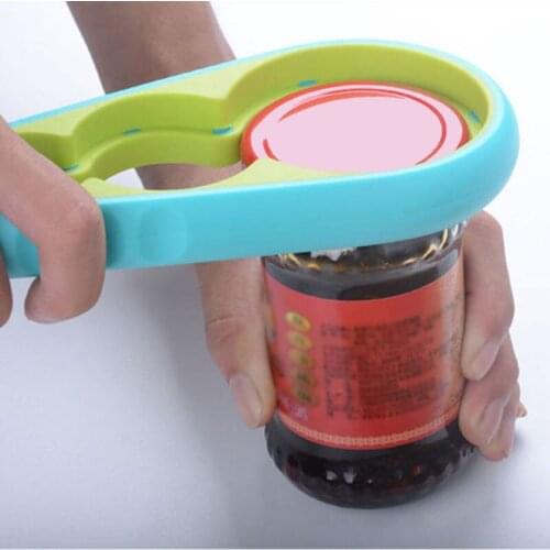 New Hot 4/5/6 in 1 Bottle Opener Kitchen Jar Can Manual Cap Lid Twist Off Bottle Opener SMR88