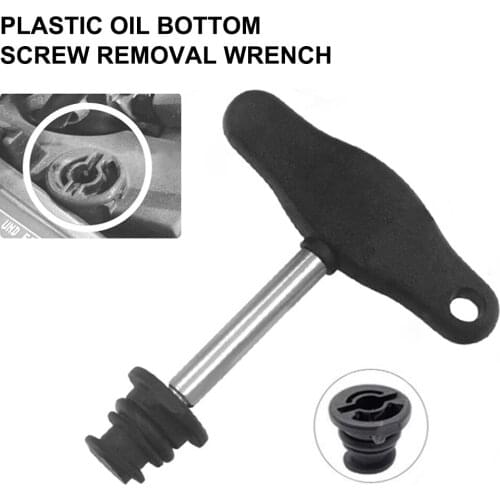 Plastic Oil Pan Screw Removal Wrench Install Assembly Tool Wrench Repair Kit for A1 A3 A4 A5 A6 Q3 Q5 Q7 Volkswagen Beetle Golf