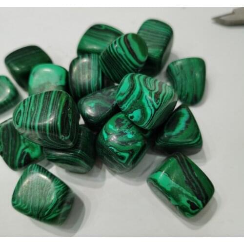 100g Artificial Synthetic Green Malachite Stone Hand-Polished Original Stones Meditation Cure Crystal Aquarium garden home decor