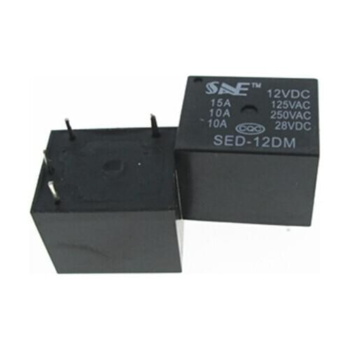 12V relay SED-12DM SED12DM SED 12DM 12VDC 4PIN 15A