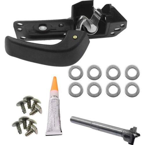 20833606 Door Handle Interior LH Driver with Install Kit For 07-13 GMC Sierra Yukon Chevrolet Avalanche Silverado Suburban