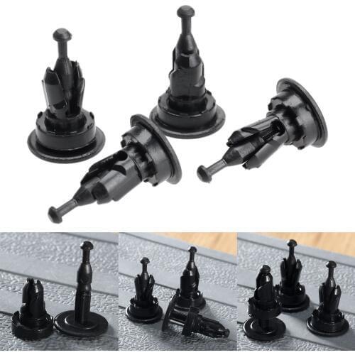 50Pcs Car Door Trim Panel Retainer Clips Fasteners 8mm Hole Push-type Plastic Rivets For Honda Accord Auto Bumper Fender Clips