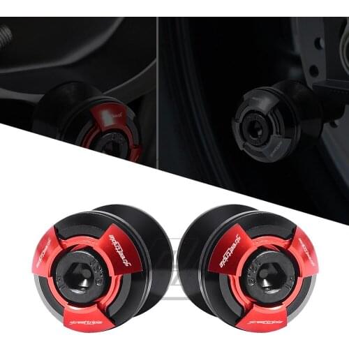 M8 Motorcycle Spools Slider Stand Screws Case for Triumph Street Triple R S RS 2010-2021 Later (not for Before 2010)