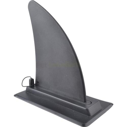 Black Tracking Integral Fin Skeg Watershed Board For Inflatable Boat Kayak Canoe Rubber Dinghy Accessories