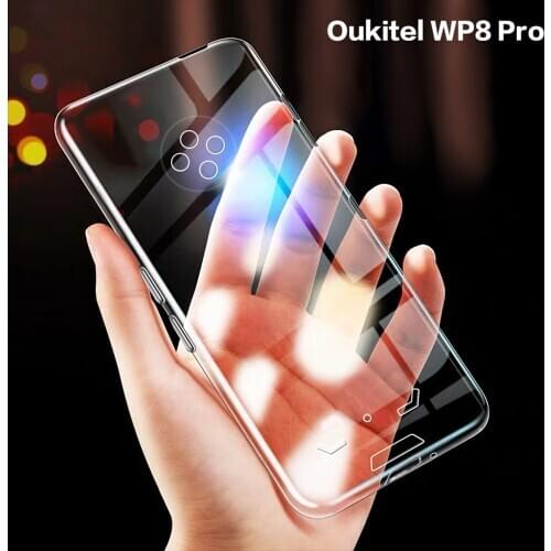 For Oukitel WP8 Pro Case Ultra Thin Clear Soft TPU Case Cover For Oukitel WP8 Pro Couqe Funda