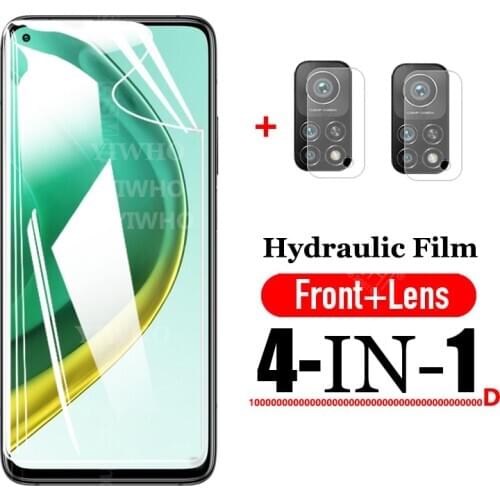 MI 10T Pro Hydrogel Film on For Xiaomi 10T Pro 5G Front Back Screen Protector Mi 10 T Mi10T Pro Xiomi Mi 10Tpro Camera Glass