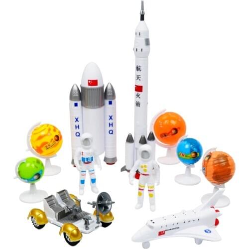 Space Exploration Toy Suit Aviation Rocket Model Kids Educational Toys