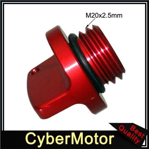 Oil Filter Cap Plug For CRF150R CRF250R CRF450R CRF1000L CR500R YZ65 YZ80 YZ125X WR250R/X WR250F KLX250 VERSYS650