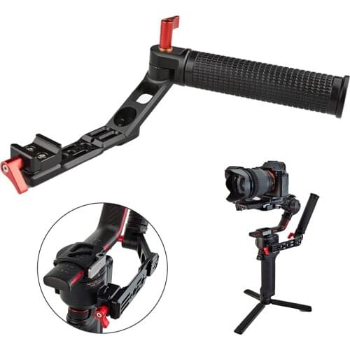 L Bracket 180 Adjustable Angle for DJI RS 2/RSC 2 Hand Grip Handheld Stabilizer Extension Holder Gimbal Camera Accessories