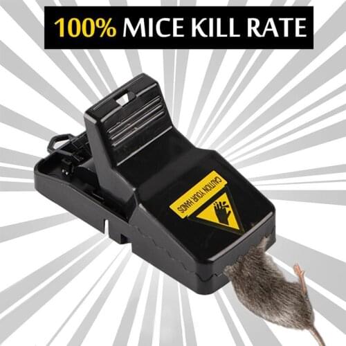 Reusable Plastic Mouse Trap Rat Mice Catching Small Rat Repel Pest Killer Mouse Snap Traps Rodent Catcher Repellent for Home