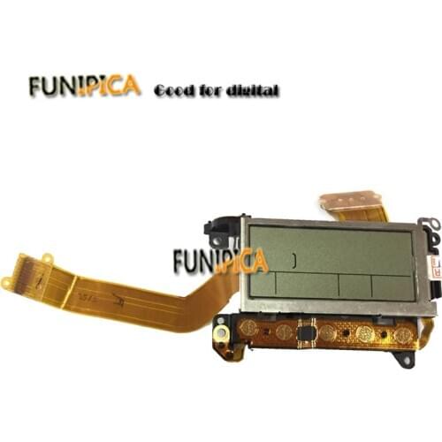 Original 6D top cover LCD screen group for canon 6D top LCD 6D display with flex SLR camera repair part free shipping