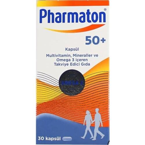 Pharmaton 50 Plus 30 Capsules