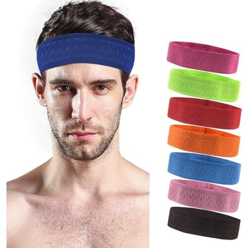 Sports Headband Outdoor Fitness Cycling Sweat-absorbent Headband Yoga Running Mountaineering Elastic Headband