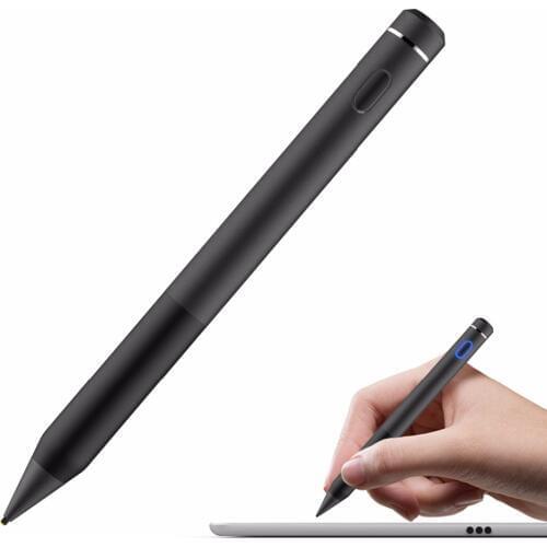 MoKo Active Stylus Pen, High Precision and Sensitivity Point 1.5mm Capacitive Stylus, for Touch Screen Devices Tablet/Smartphone