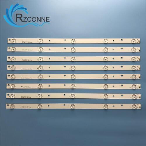 LED Backlight strip 5 lamp for AKAI 50'' TV MS-L0967-L V2 V3 A4 M192 TD C 0X R72-50D04-017-13 CODICE A BARRE 21MQ300D