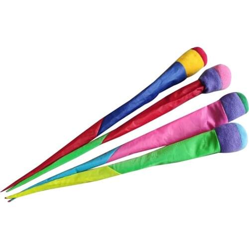 Waldorf Toys for Kids Ribbon Ball Silks Rainbow Soft Skytail Toy