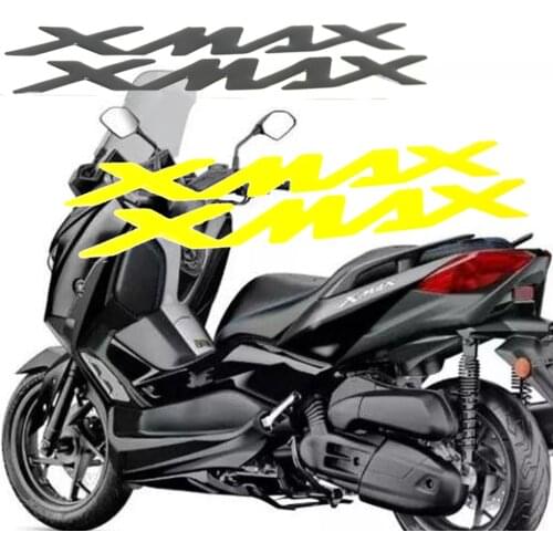 2Pcs 3D Resin Gel Emblem Fender Tank Pad Logo Decal Stickers For Yamaha X-MAX XMAX 125 250 400 300 Motorcycle Decoration