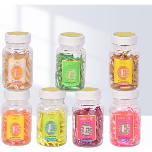 60 Capsules Vitamin E Face Serum Capsule Whitening Freckle Remover Repair Ance Scar Hydrating Capsule Vibrant Glamour
