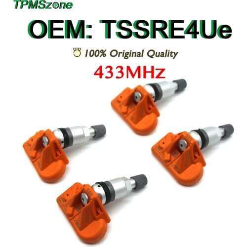 NEW 433MHz car TPMS sensor TSSRE4Ue Tire Pressure Monitoring System car tire air pressure monitor sensors