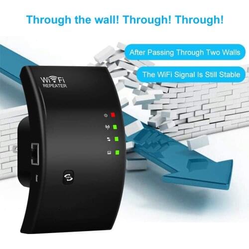 Wireless Wifi Repeater 300Mbps Wifi Range Extender Network Wi fi Amplifier Signal Booster Repetidor Wifi Access Point