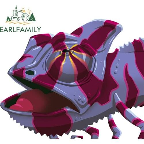 EARLFAMILY 13cm x 10.7cm for Animalia Weird Nature Car Sticker Scratch-Proof Waterproof Decal Refrigerator Creativite Decoration