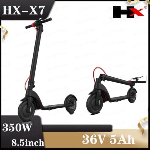 HX X7 Electric Scooter 350W 36V 5Ah 8.5inch 32km/h IP54 Skateboard Foldable Light Weight Outdoor