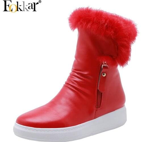 Eokkar Women's Wedge Ankle Boots