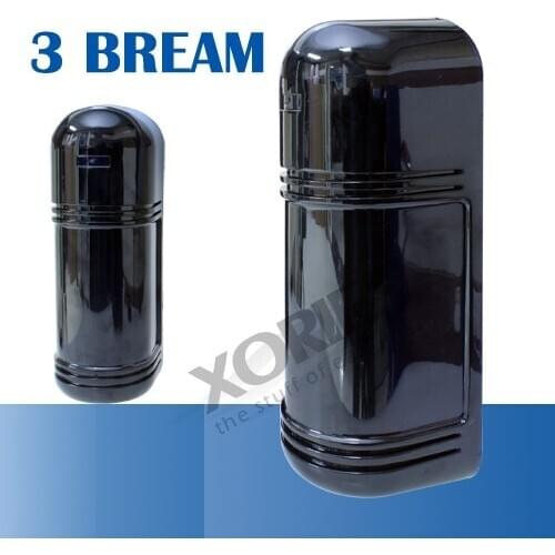 HOMSECUR High Quality Wired IR Infrared Barrier Detector Triple Beams Up To 250m/820Feet