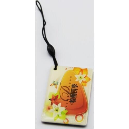 Hot sale 125KHz RFID T5577 read and write key tags expoxy cards