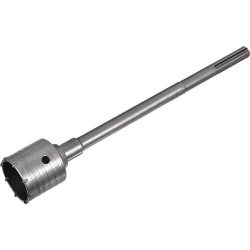 Uxcell 65mm Wall Drill Bit Hole Saw Cutter 330mm Drilling Depth for SDS X5 Impact Drill