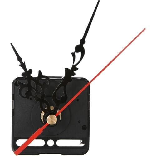 New Arrival Quartz Clock Movements Mute Hour Minute Second Clock Movement Metal DIY Wall Clock Repair Accessories