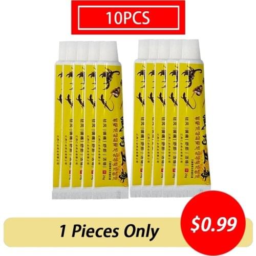 10pcs/lot Analgesic Cream Balm Suitable For Rheumatoid Arthritis/ Joint Pain/ Back Pain Relief Analgesic Balm Ointment